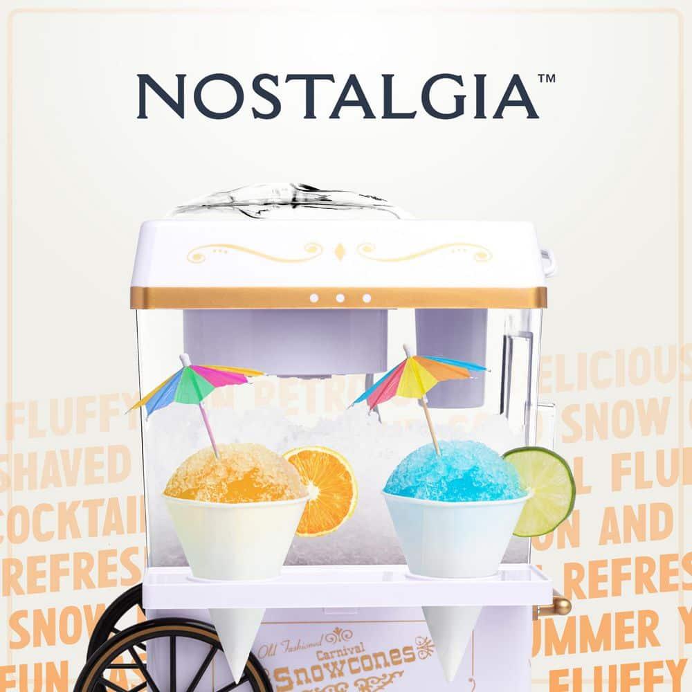 Nostalgia NSCM525WH Snow Cone Maker White