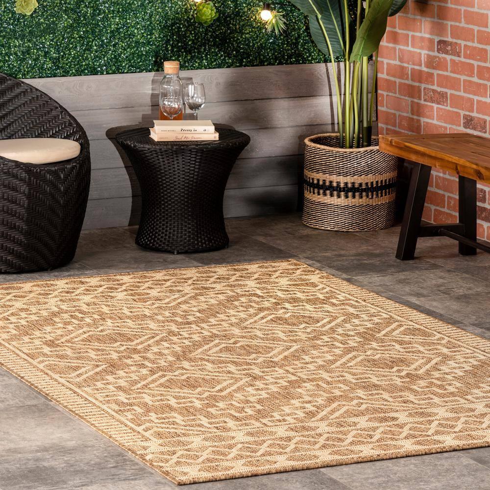 nuLOOM Cari Moroccan Global Indoor and Outdoor Area Rug