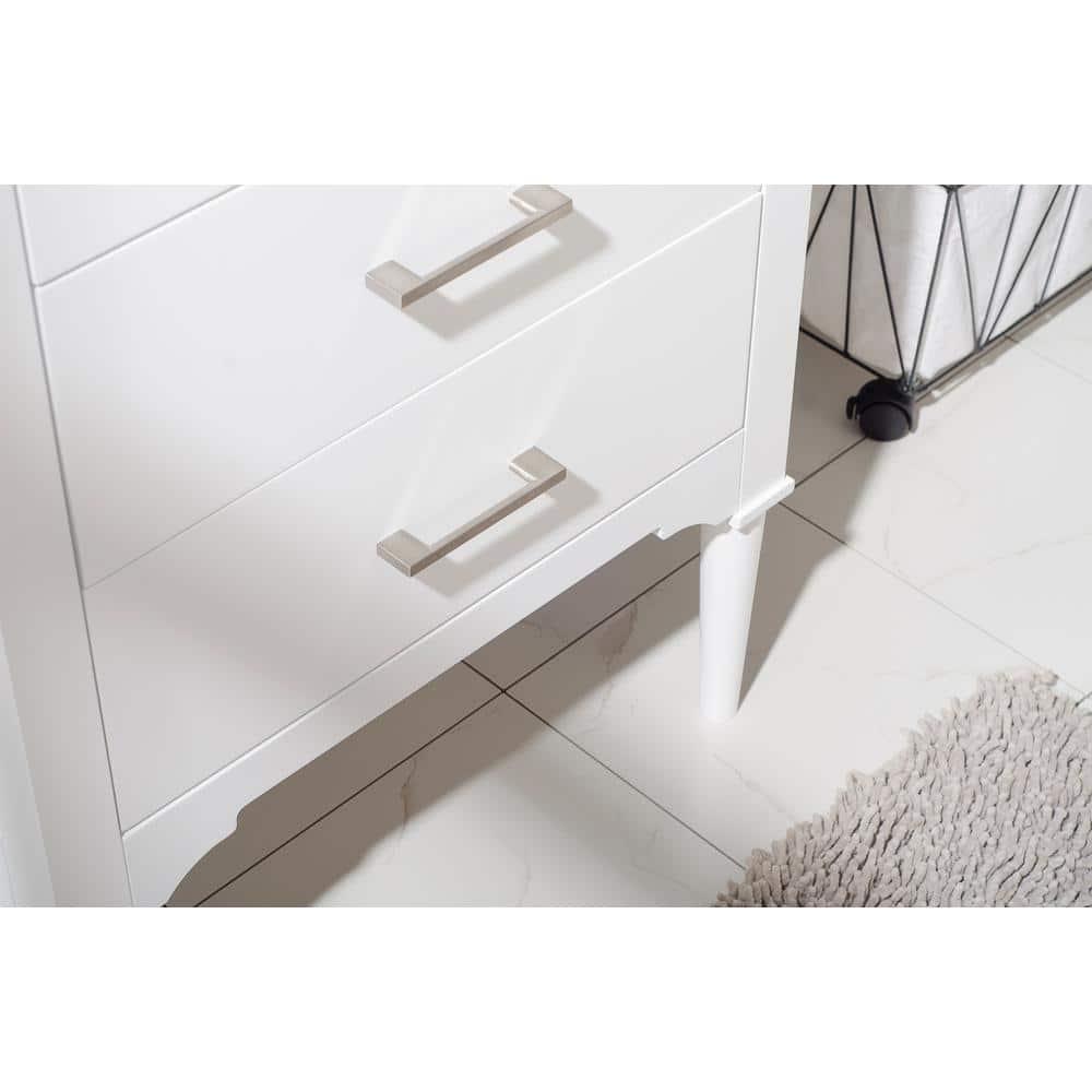 Design Element Mason 24" Single Sink Bathroom Vanity in White