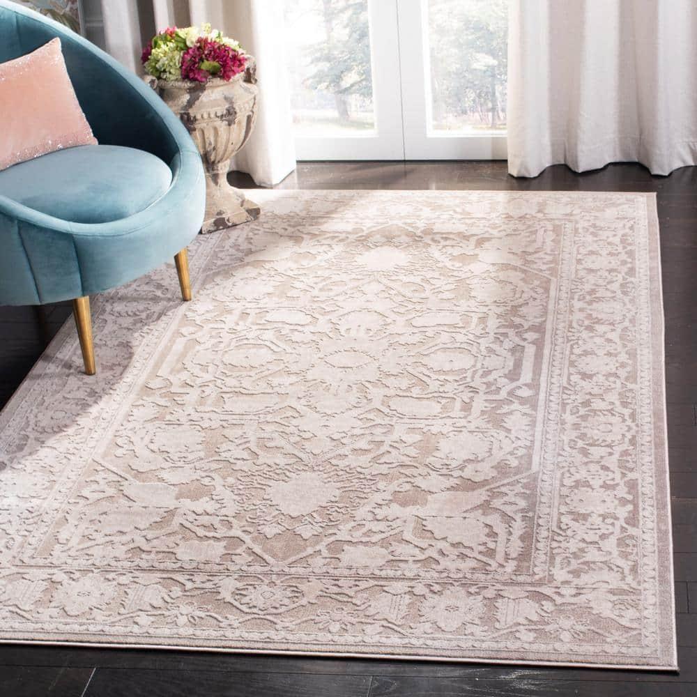 Reflection RFT665 Power Loomed Indoor Area Rug - Beige/Cream - 6'x9' - Safavieh.