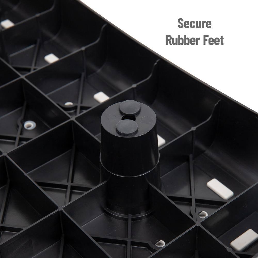 Mind Reader Mind Reader Platform Booster Step, Step Stool for Seniors, Indoor Outdoor, Riser, 15.75"L x 19.5"W x 3.75"H