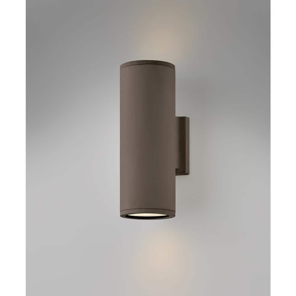 Silo 2 - Bulb 12" H Outdoor Armed Sconce