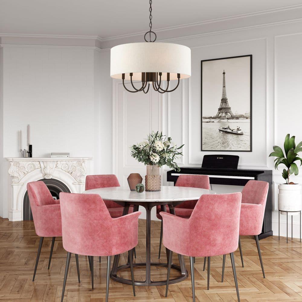Livex Lighting Blossom 7 - Light Pendant in  English Bronze