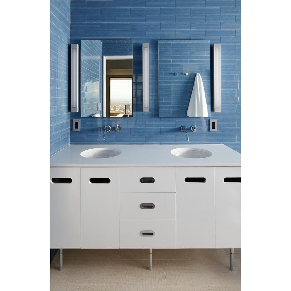 Verdera® Recessed or Surface Mount Medicine Cabinet with 3 Adjustable Shelves