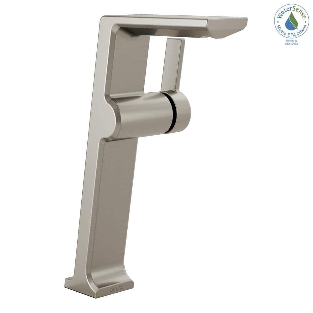 Pivotal Single Hole Bathroom Faucet with Drain Assembly and Diamond™ Seal Technology