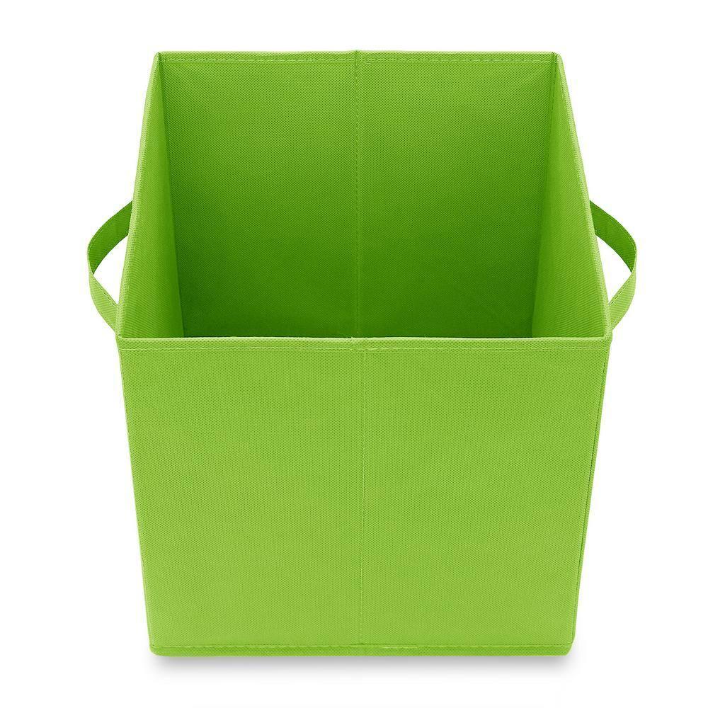Casafield 10.5" L x 10.5" W x 11" H Collapsible Fabric Cube Storage Bins (Set of 6)