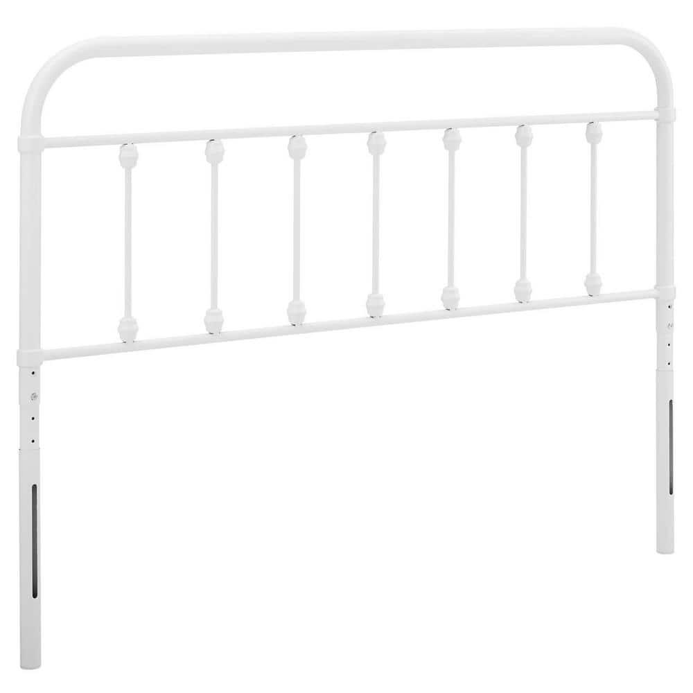 Modway Sage Queen Metal Headboard in White