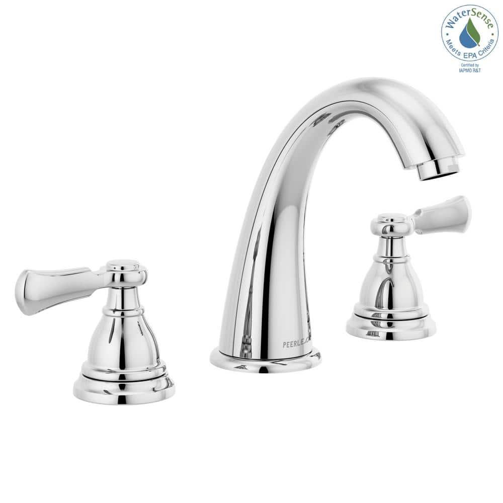 Elmhurst Widespread 2-handle Bathroom Faucet with Drain Assembly
