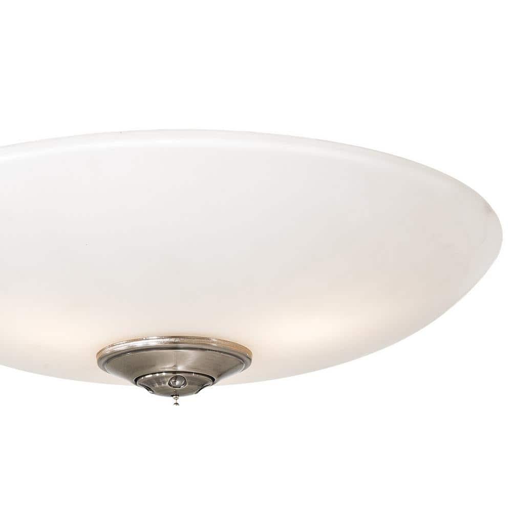 3-Light Universal LED Ceiling Fan Globe Light Kit