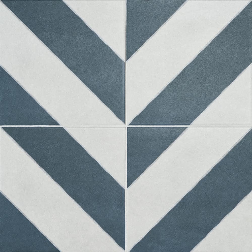 Ava Diagonal 9" x 9" Porcelain Tile (10.76 sq. ft./ Case)