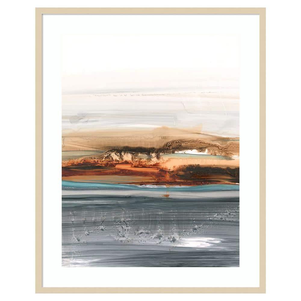 Amanti Art 33"x41" Sienna Dunes II by Ethan Harper Wood Framed Wall Art Print