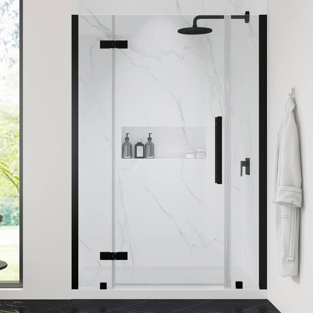 Ove Decors Endless Tampa 47" W x 72" H Alcove Frameless Shower Kit, Door, 2 Panel, Base TA1330420