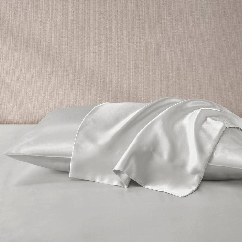 Madison Park Essentials Satin Luxury 2PC Pillowcases (Set of 2)