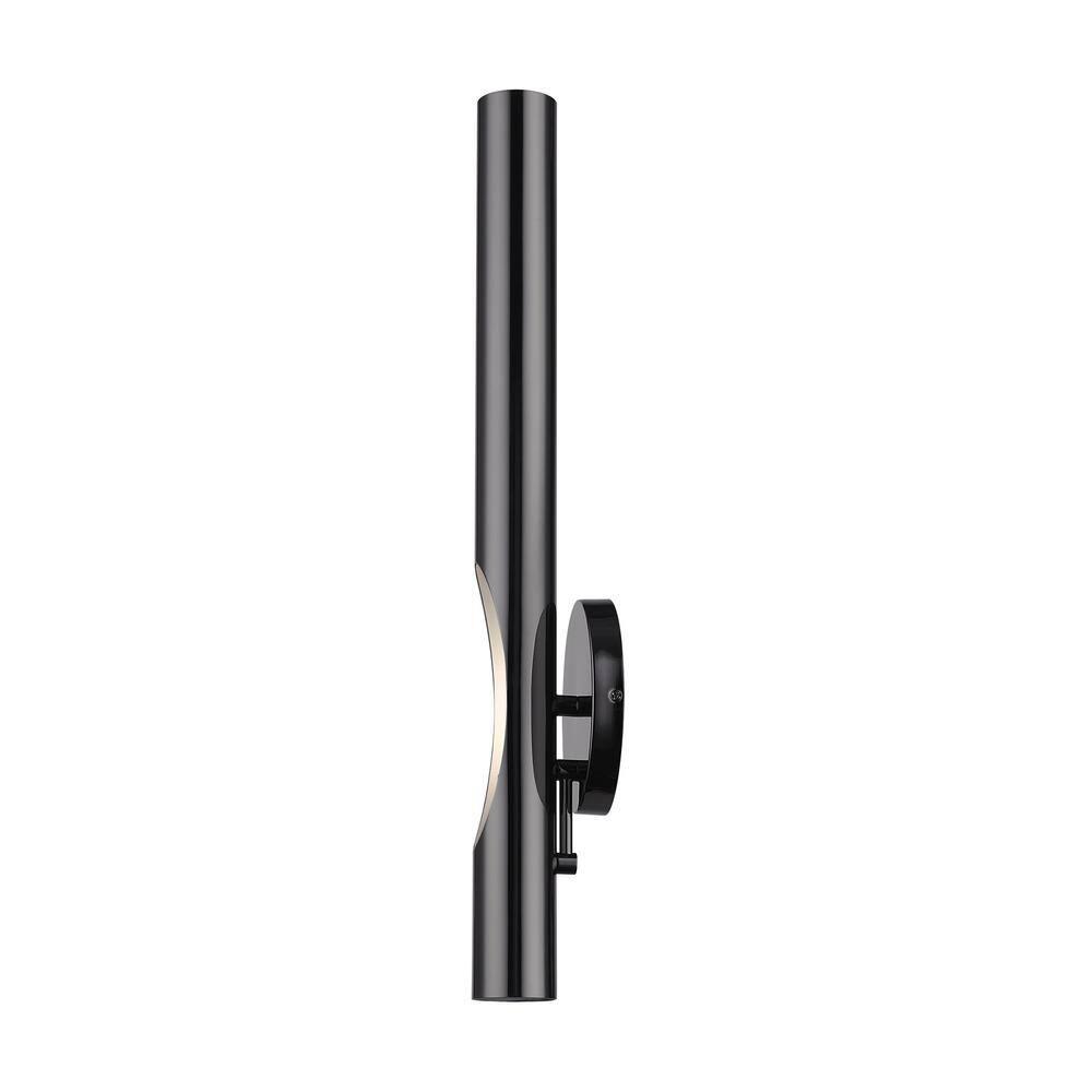 Livex Lighting Acra 1 - Light Wall Light in  Black Chrome