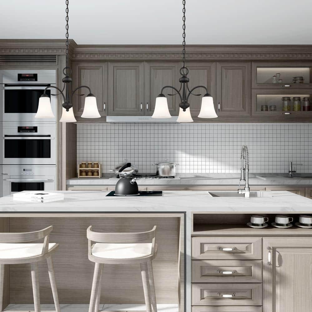 Livex Lighting Ridgedale 3 - Light Flush Mount in  Black