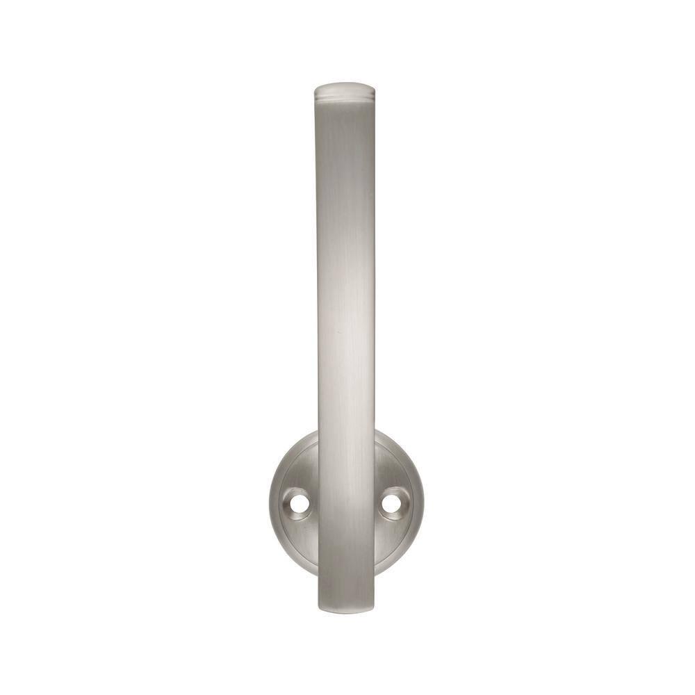 Satin Nickel Modern Wall Mount Hook