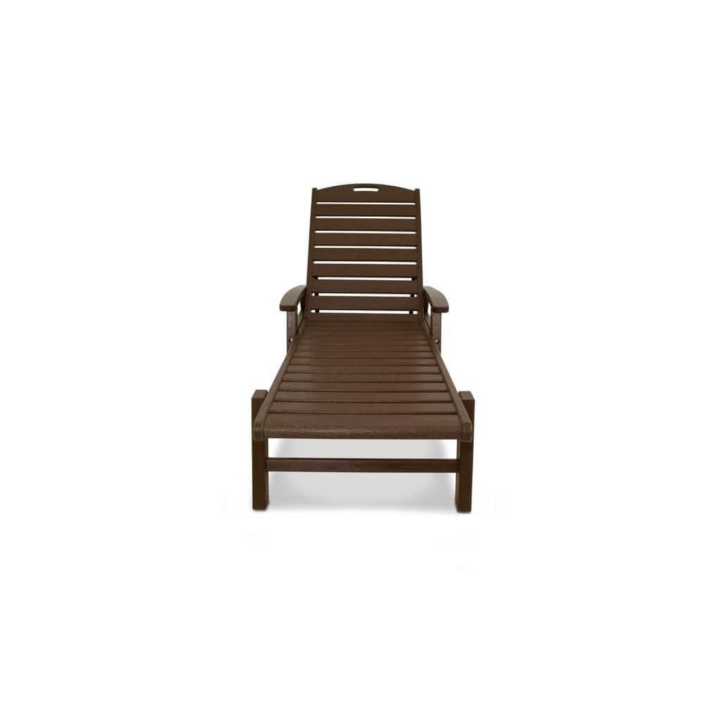 Yacht Club Chaise with Arms - Stackable
