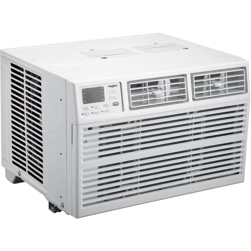 Whirlpool 24,000 BTU 230V Window-Mounted Air Conditioner with Remote Control