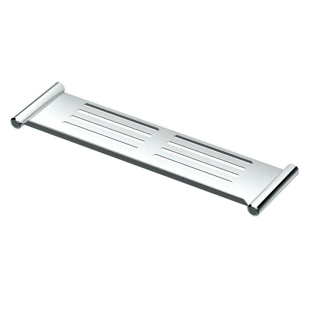 Elegant Wall Mounted Stainless Steel Shower Shelf