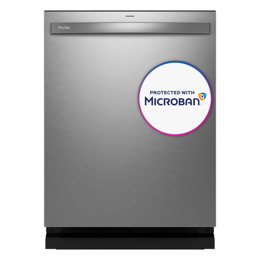 GE Profile™ PDT715SYVFS 24" 44 Decibel ENERGY STAR Certified Smart Built-in Top Control Dishwasher with Adjustable Rack and Tub