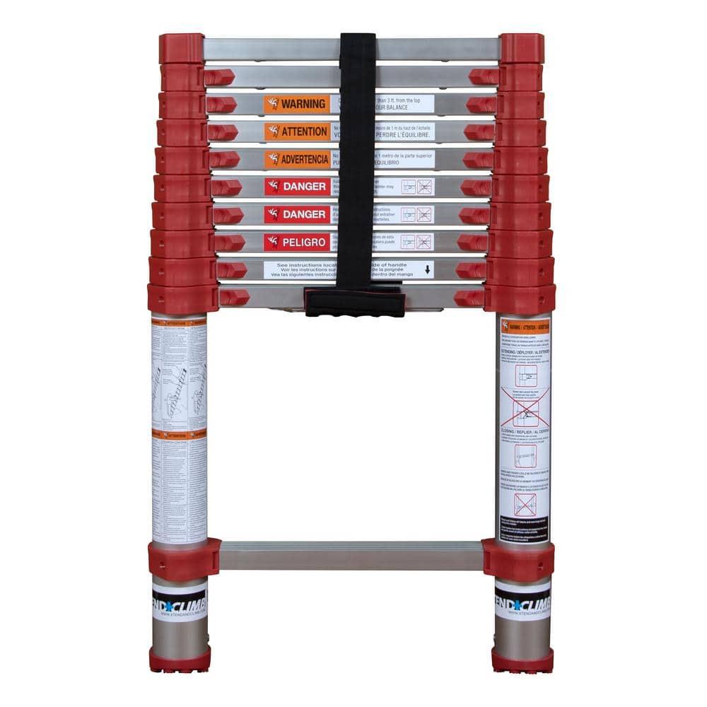 Xtend + Climb Telescoping Ladder,Extended 10 ft. 6" H 760P+