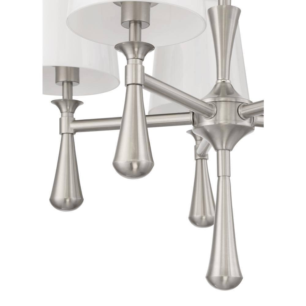 Craftmade Lighting Palmer 5 - Light Chandelier in  Brushed Polished Nickel