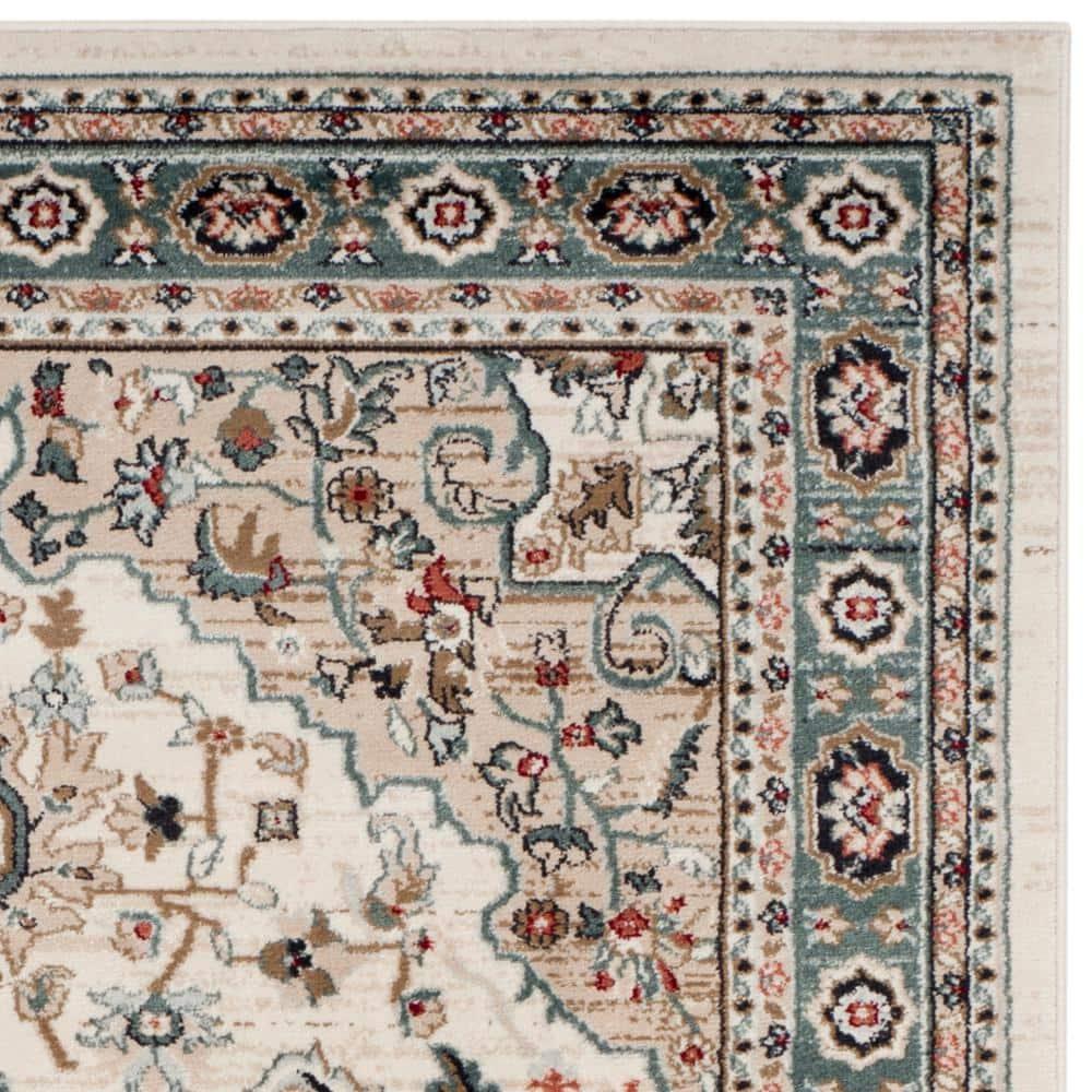 Lyndhurst LNH338 Power Loomed Area Rug - Cream/Beige - 5'3"x7'6" - Safavieh.