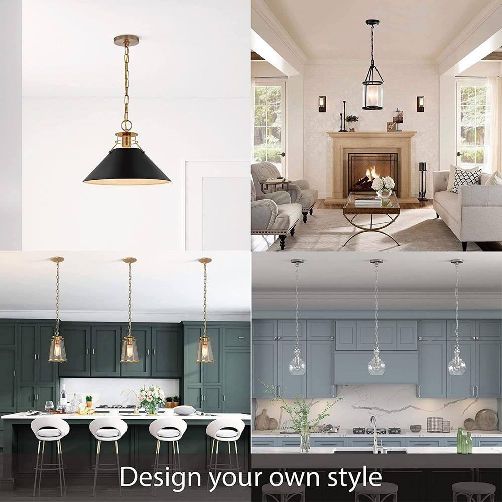 Aspen Creative 21510-12, Contemporary Fixture Canopy Kit, 4-3/4" Diameter, Matte Black, 2 Pack