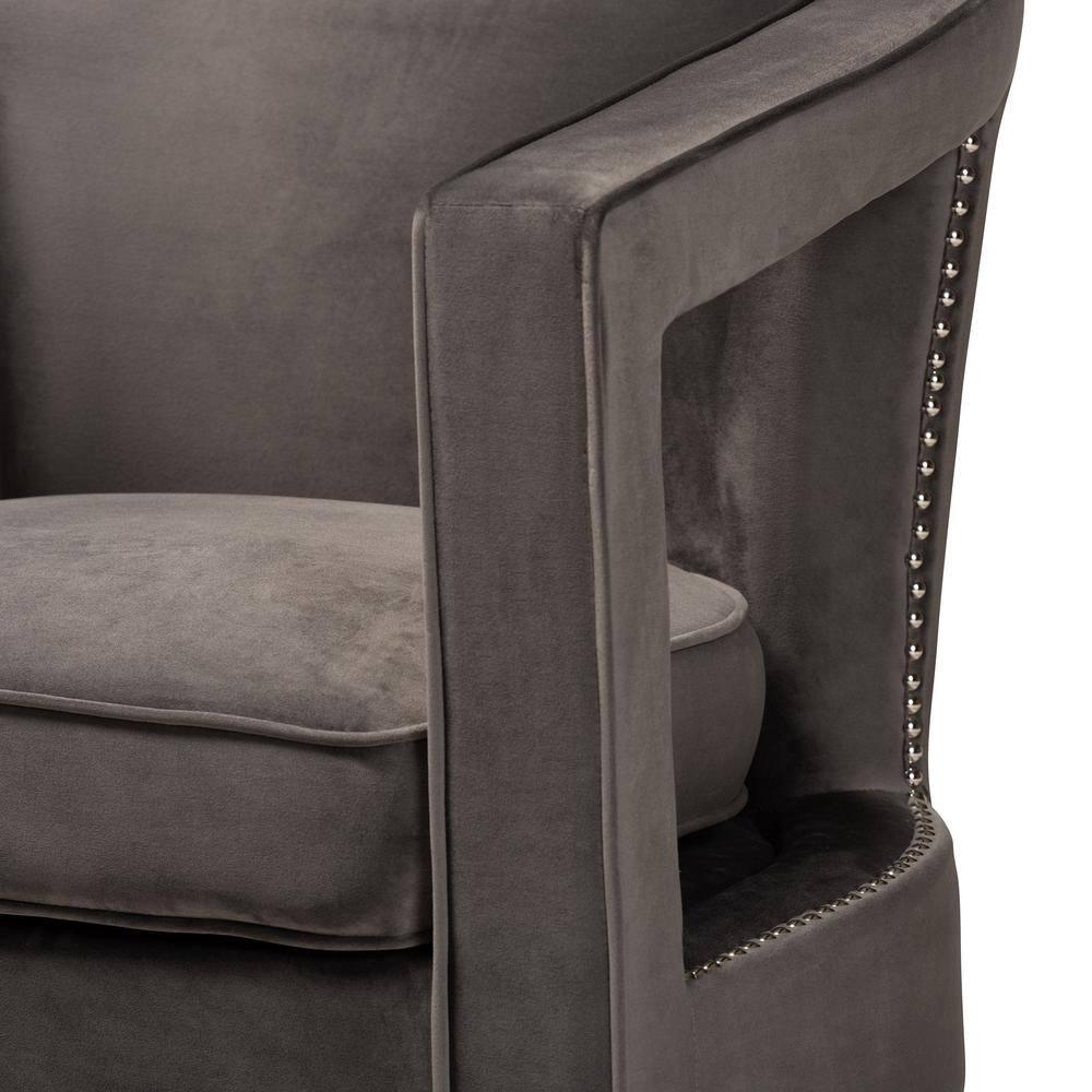 Rosdorf Park DelRe Velvet Armchair