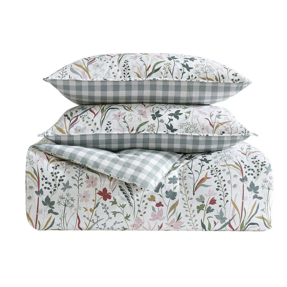 Eddie Bauer Eddie Bauer Woodland Forest Cotton Reversible Pink Comforter Set