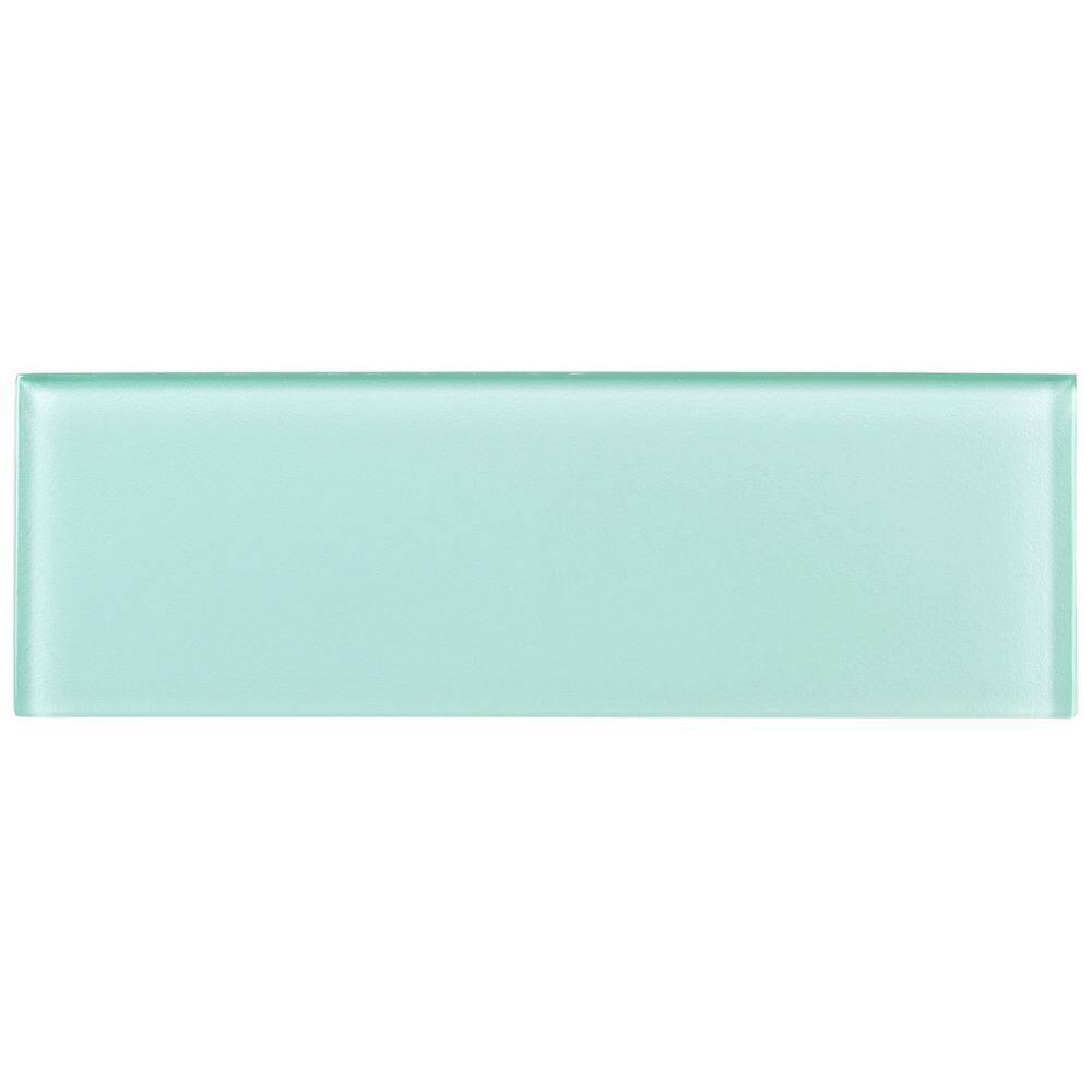 Enchant-Elle 4-in. x 12-in. Subway Polished Glass Wall & Floor Tile