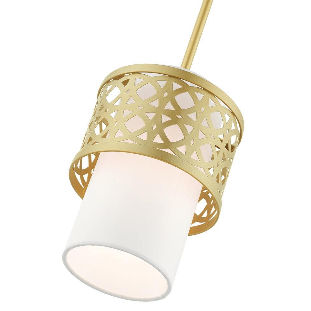 Livex Lighting Calinda 1 - Light Pendant in  Soft Gold