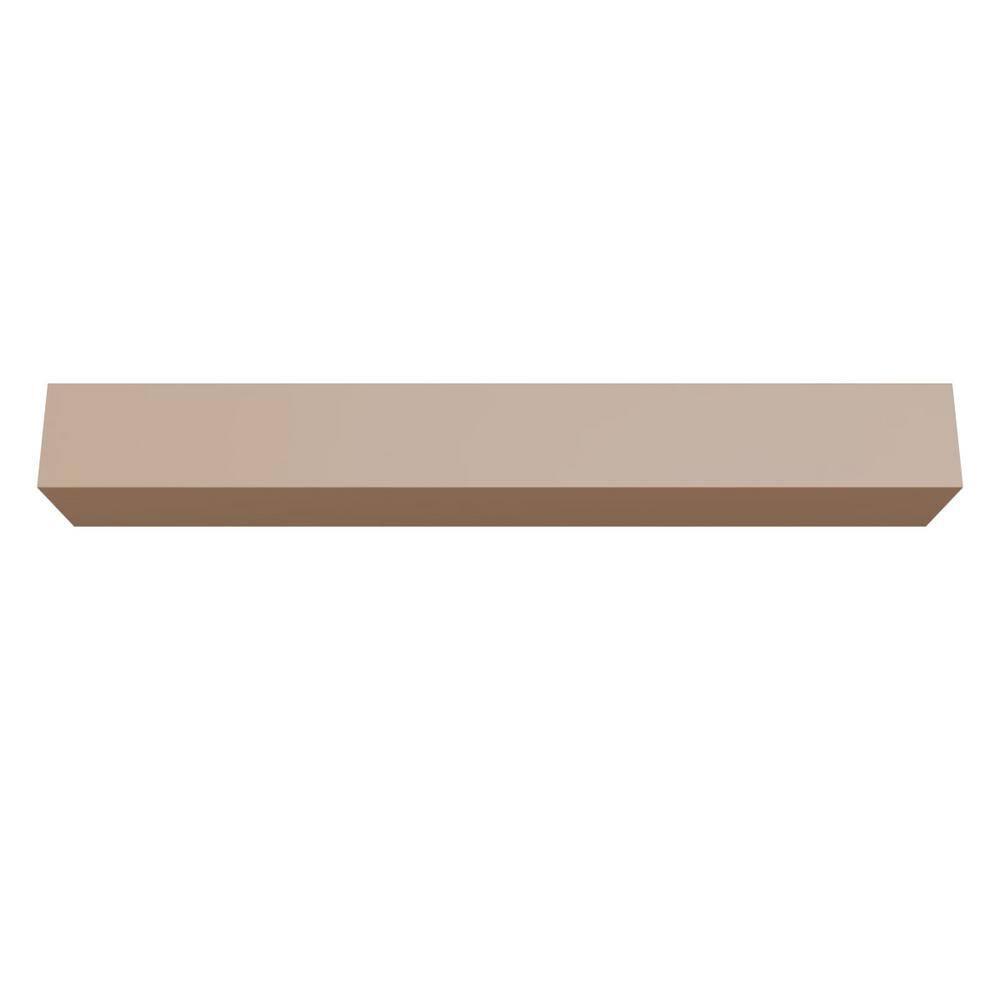 Sanded Smooth HeritageTimber Faux Wood 3-Sided Ceiling Beam (U-Beam)