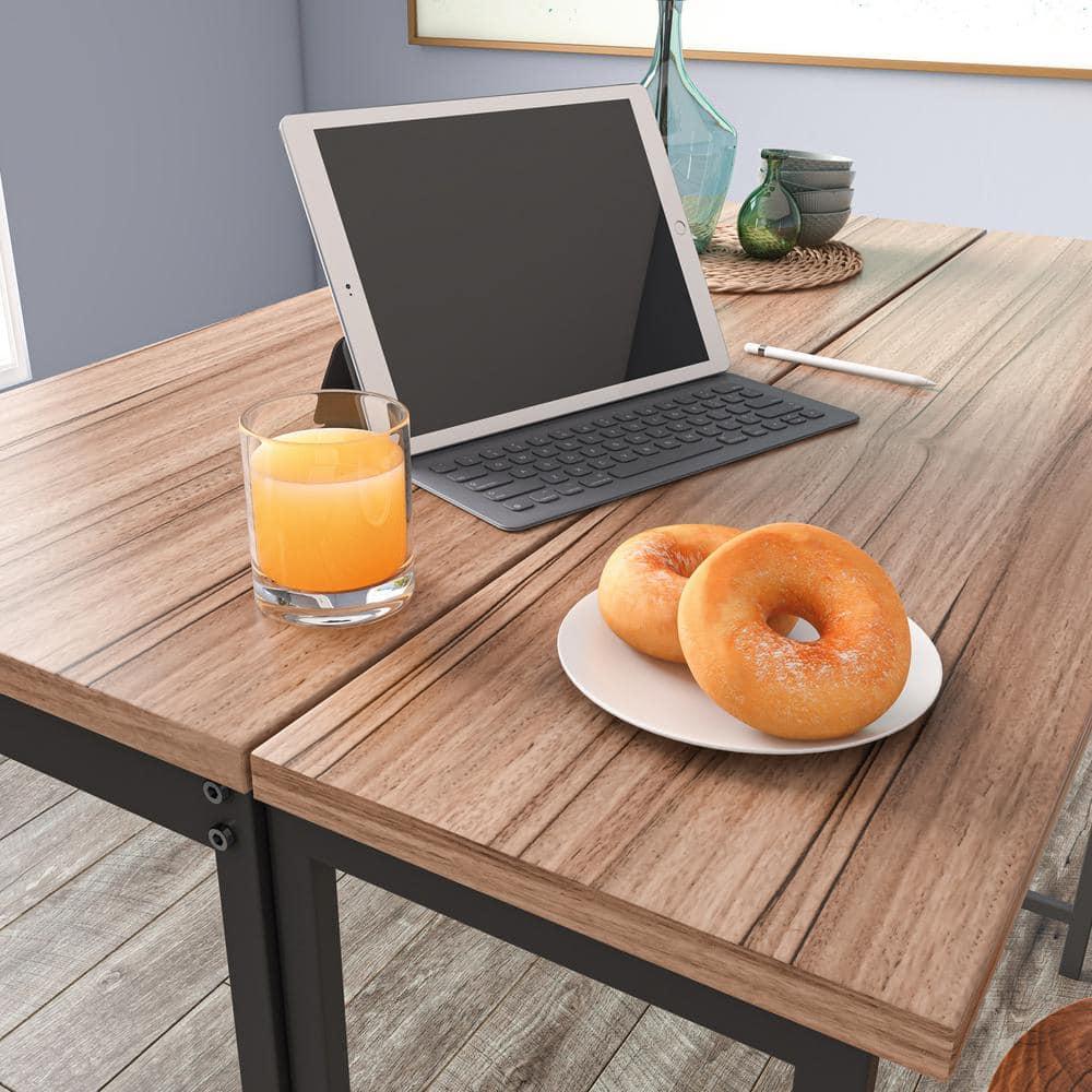 17 Stories Metal Base Dining Table