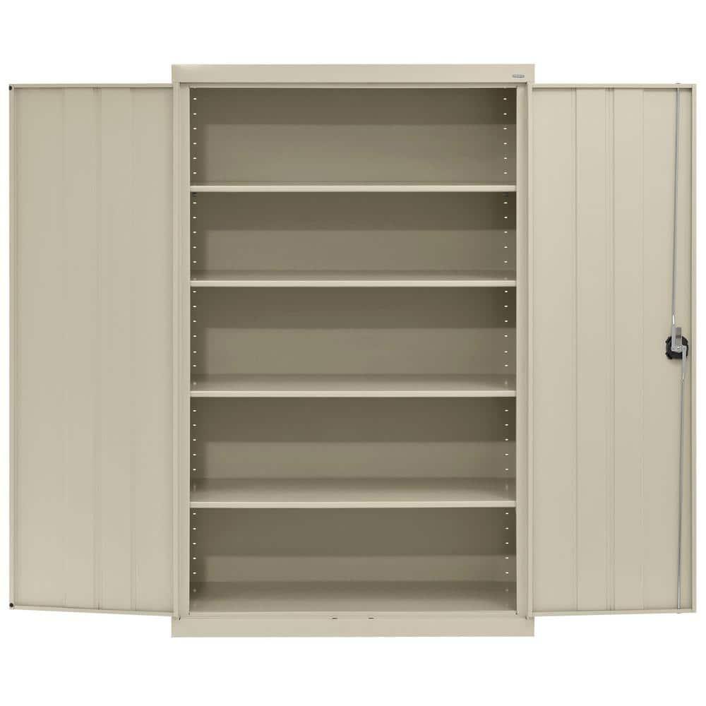 Sandusky Lee Elite 24" D x 46" W x 72" H, Steel Garage Storage Cabinet by Sandusky