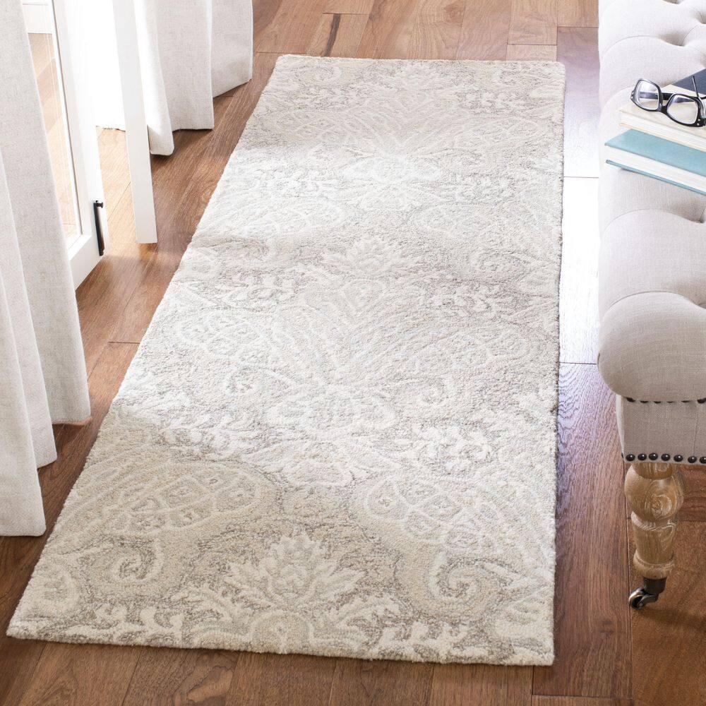 Micro-Loop MLP539 Hand Tufted Accent Rug - Beige - 2'3"x5' - Safavieh.