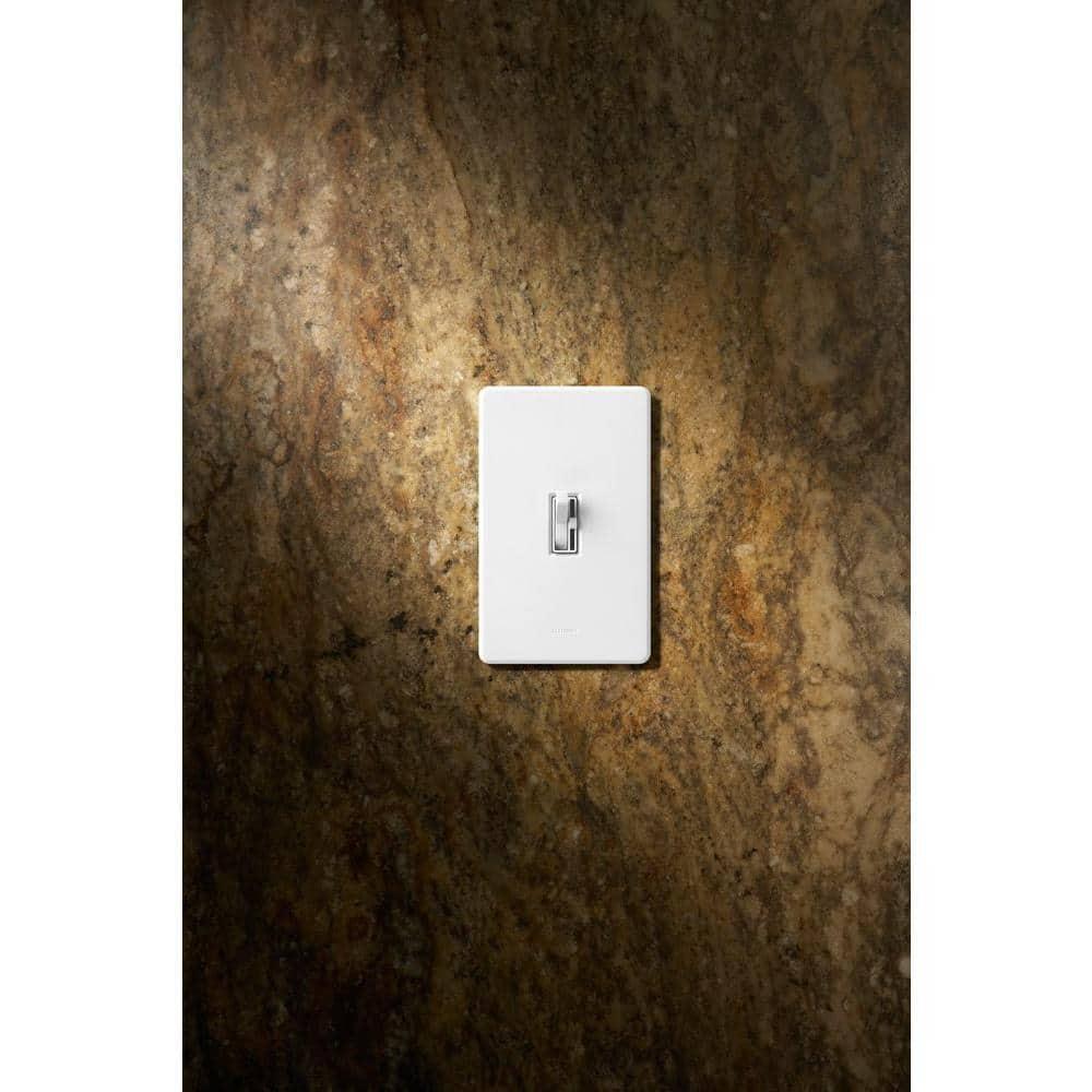 Black Smart LED Toggle Dimmer Switch for Dimmable Bulbs