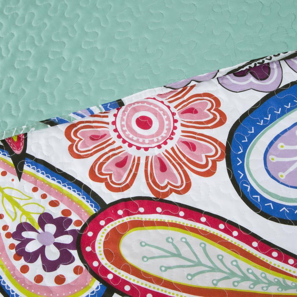 Lavish Home Quilt Set - Classic Quilt with Pillow Sham - Machine Washable Lightweight Bedding