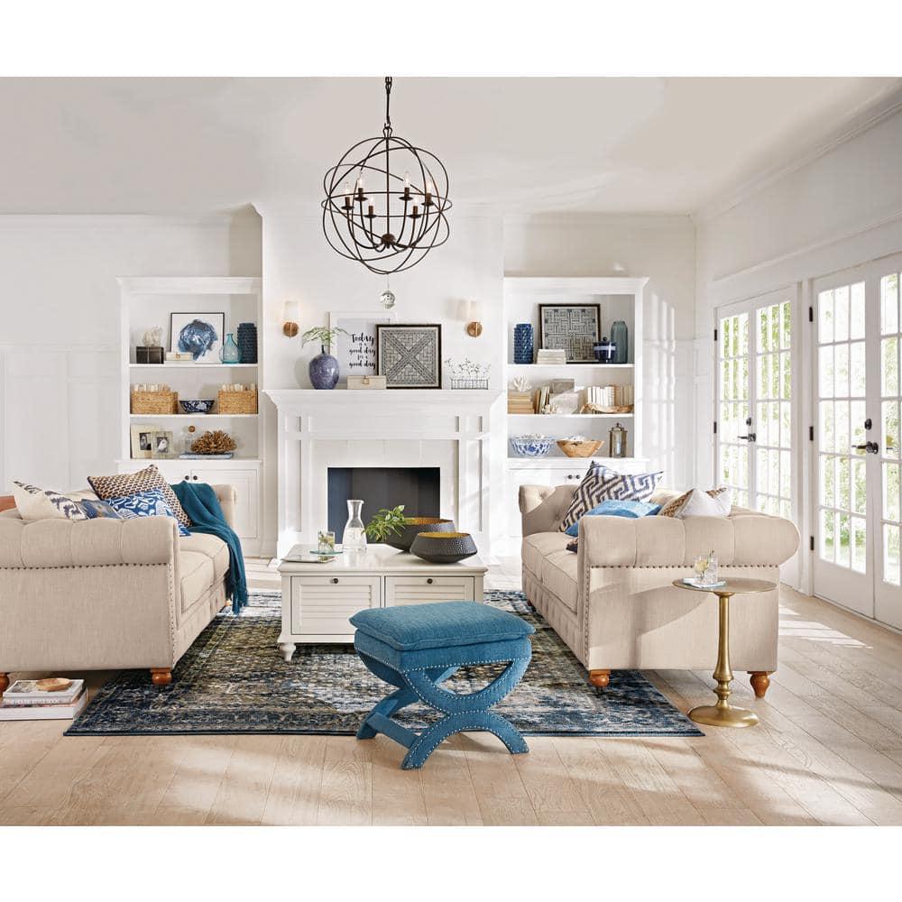 Satin Brass and Opal Glass LED Wall Sconce