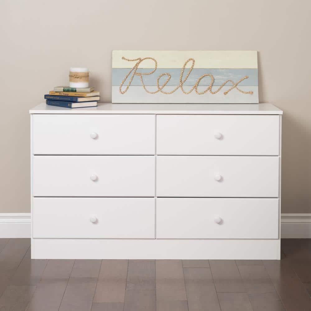 Mcclarrie Simplistic 6 Drawer 47.5" W Double Dresser