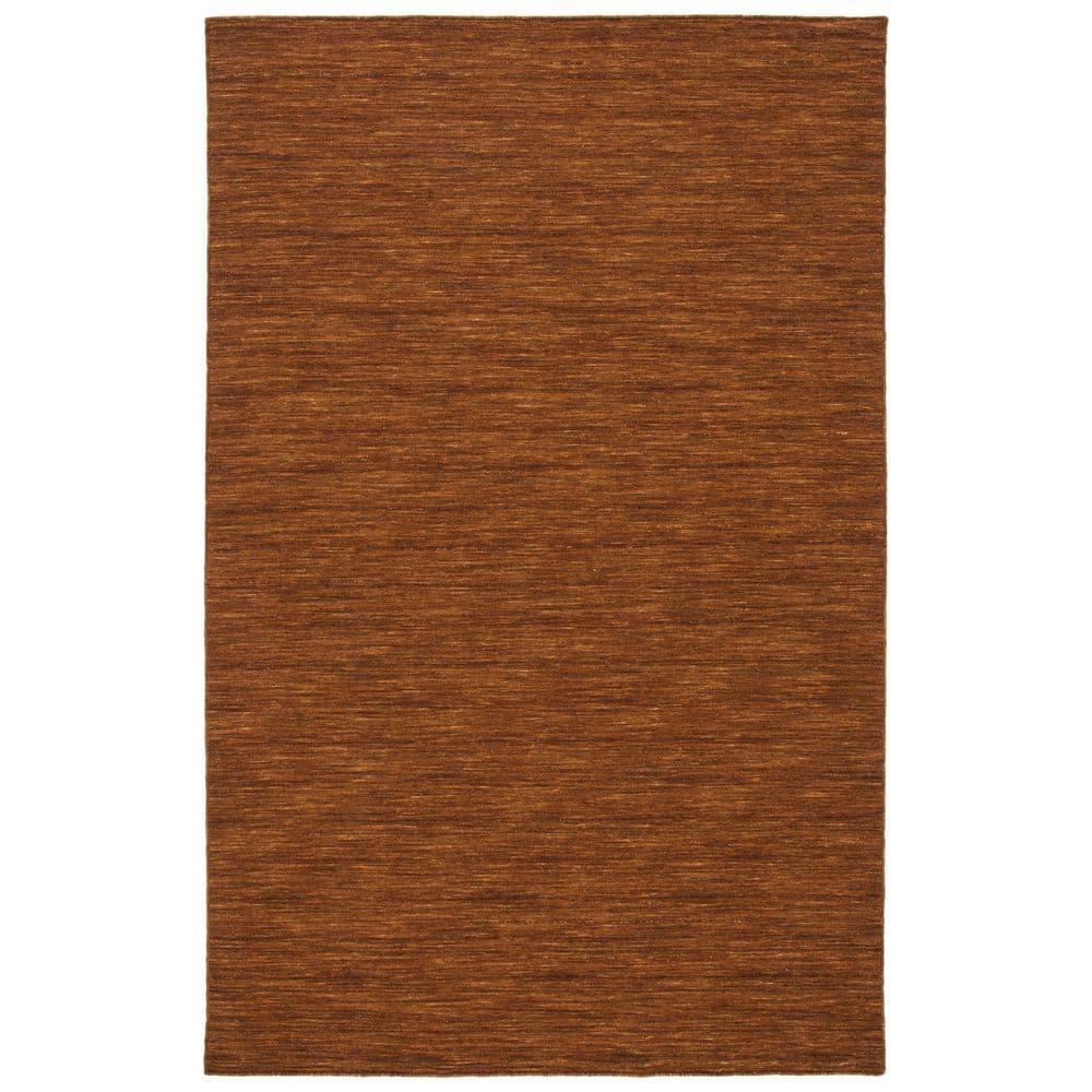 Kilim KLM850 Hand Loomed Area Rug - Brown - 5'x8' - Safavieh.