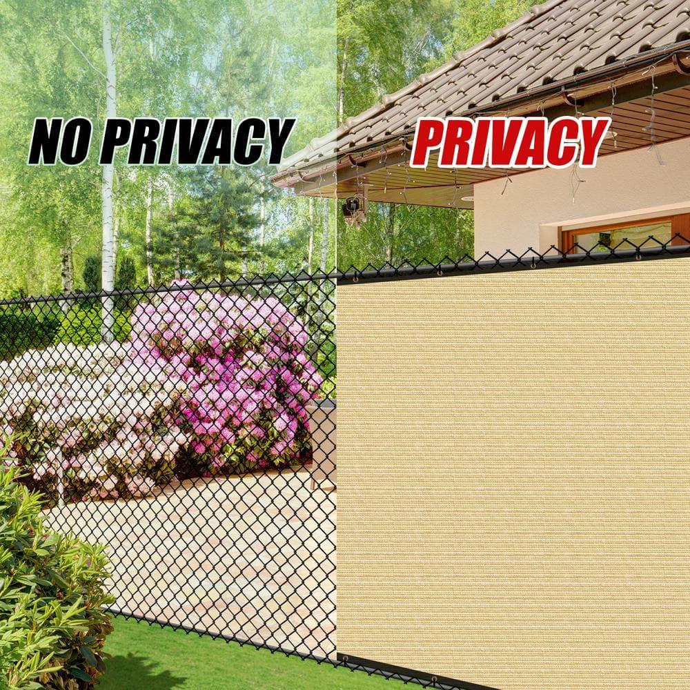 ColourTree Colourtree Heavy Duty PLUS Fence Privacy Screen Cover Windscreen with Heavy Duty Brass Grommets