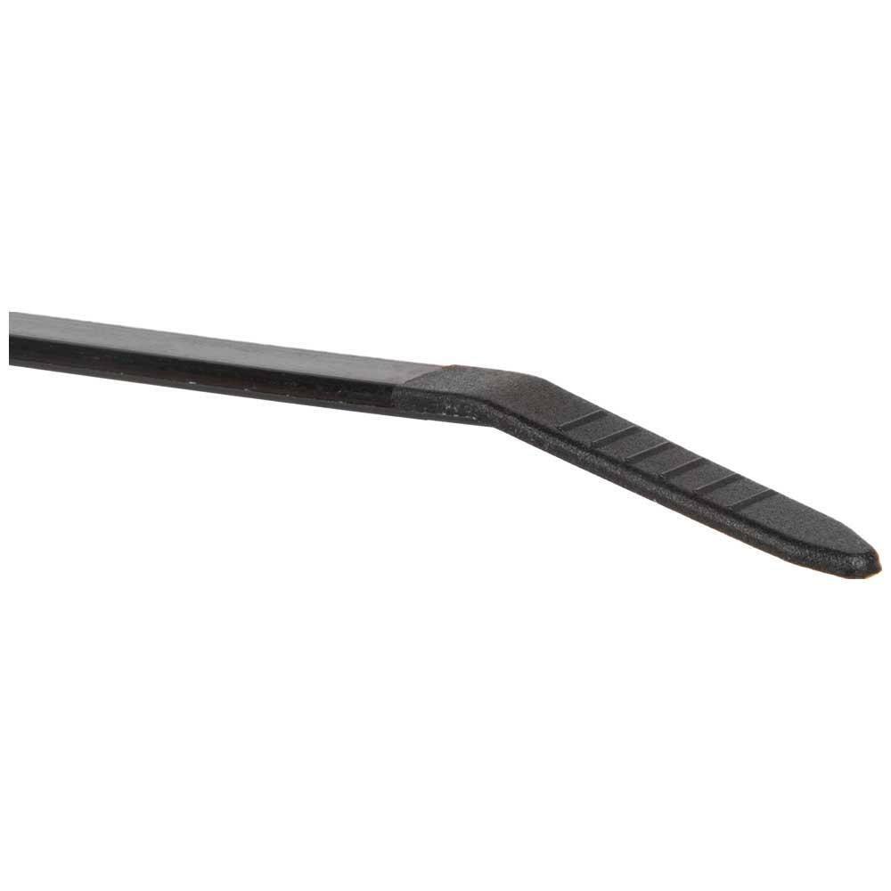 Klein Tools 450-200 100-Piece 7.75 in. 50 lbs. Tensile Strength Heavy Duty Nylon Cable Zip Tie Set - Black