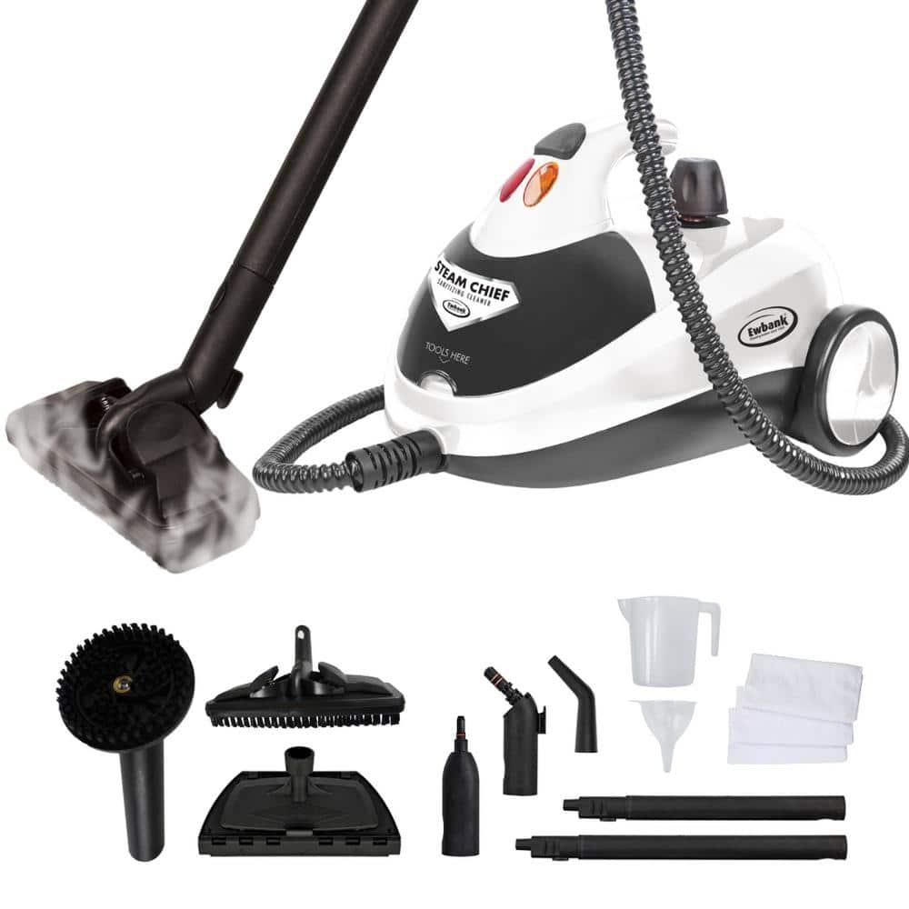 1800 W Steam Cleaner and Sanitizer with Attachments