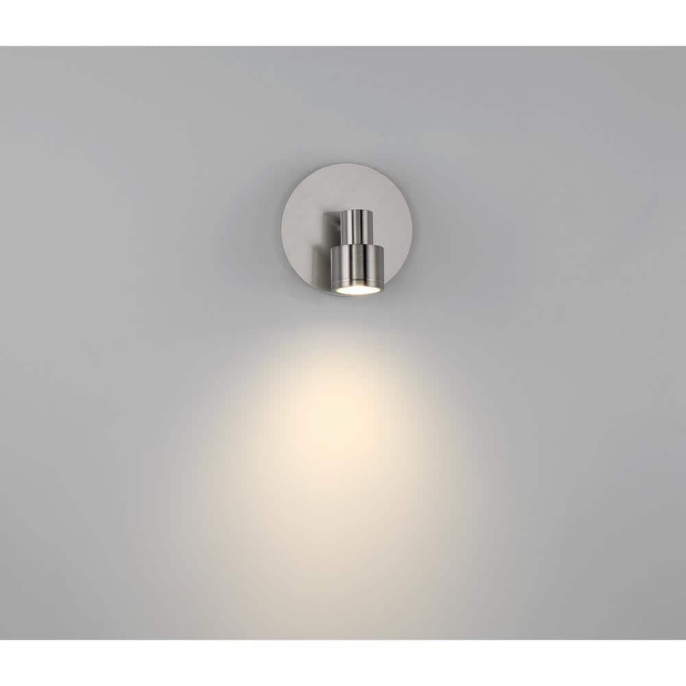Access Lighting Lincoln 3 - Light Flush Mount in  Brushed Steel