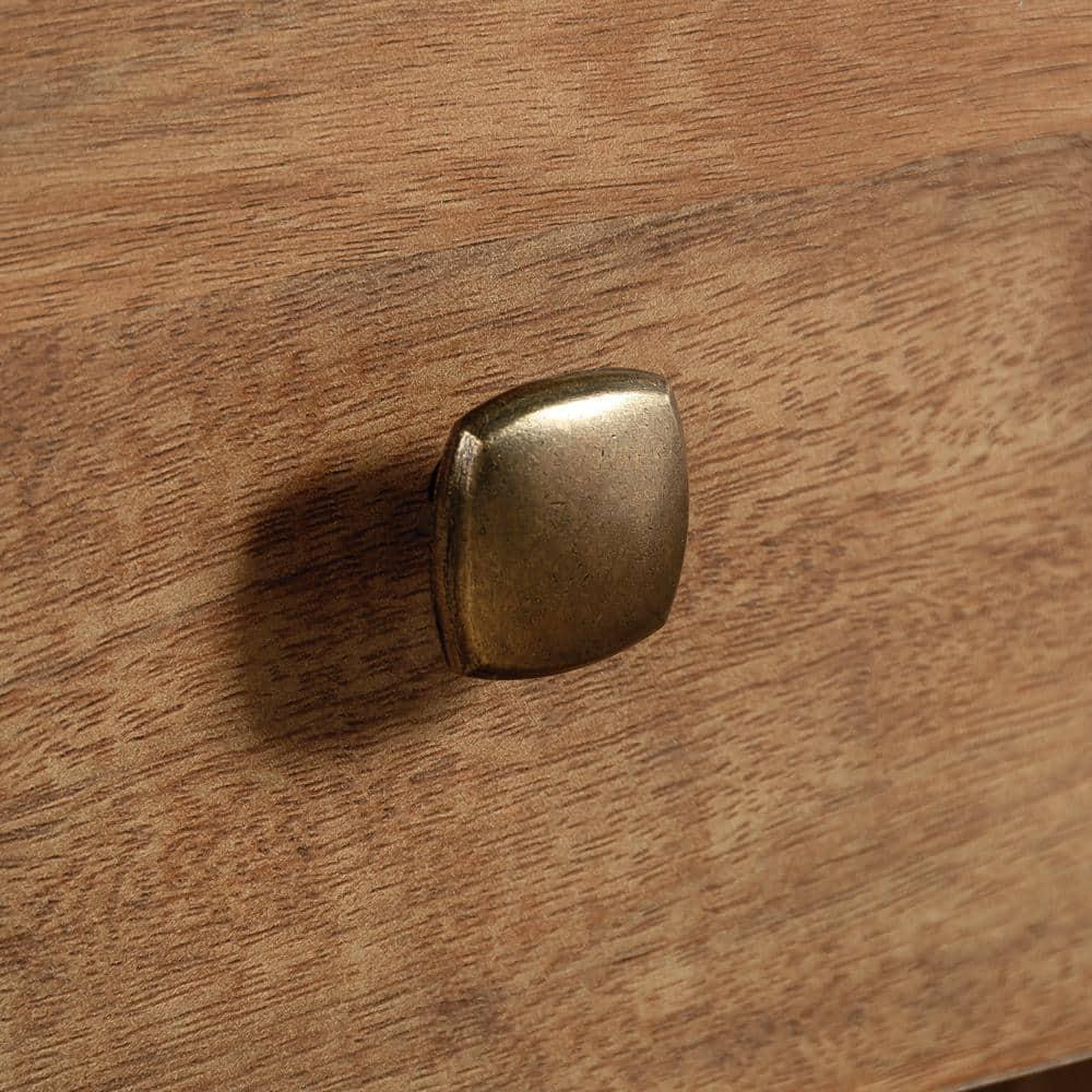Harlow Wood Storage Nightstand