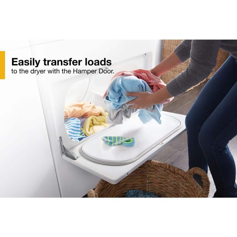 Whirlpool Top Load Electric Dryer with AutoDry™ Drying System
