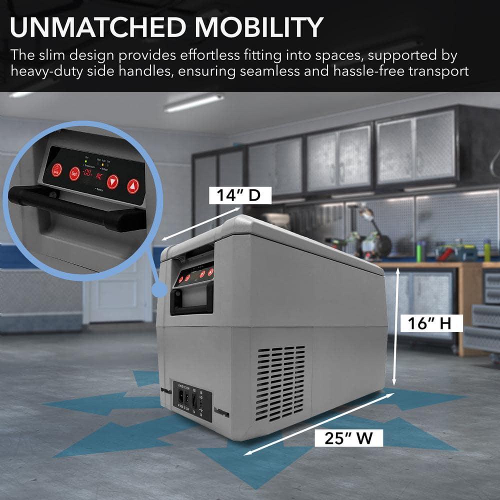 Whynter FMC-350XP Outdoor Living Whynter 34 Quart Compact Portable Freezer/Refrigerator with 12v DC Option