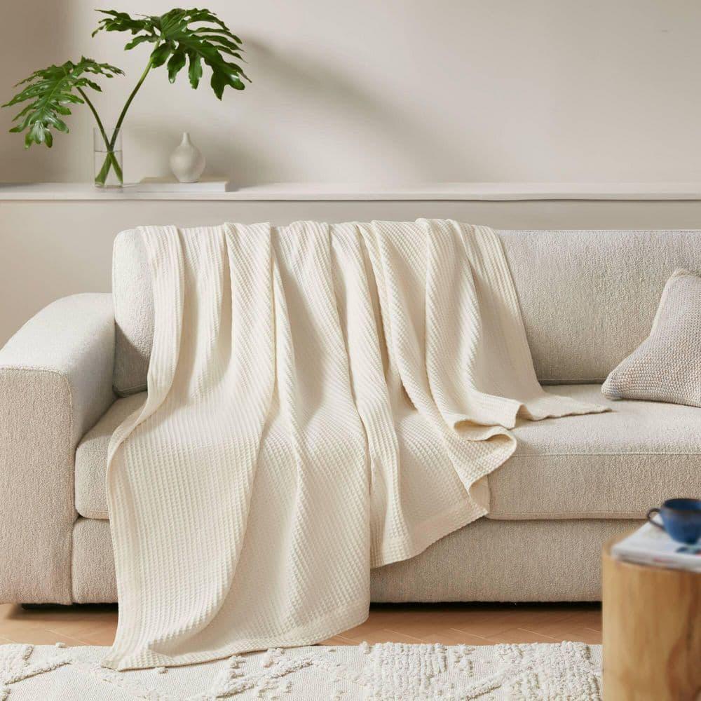 Waffle Weave Cotton Blanket
