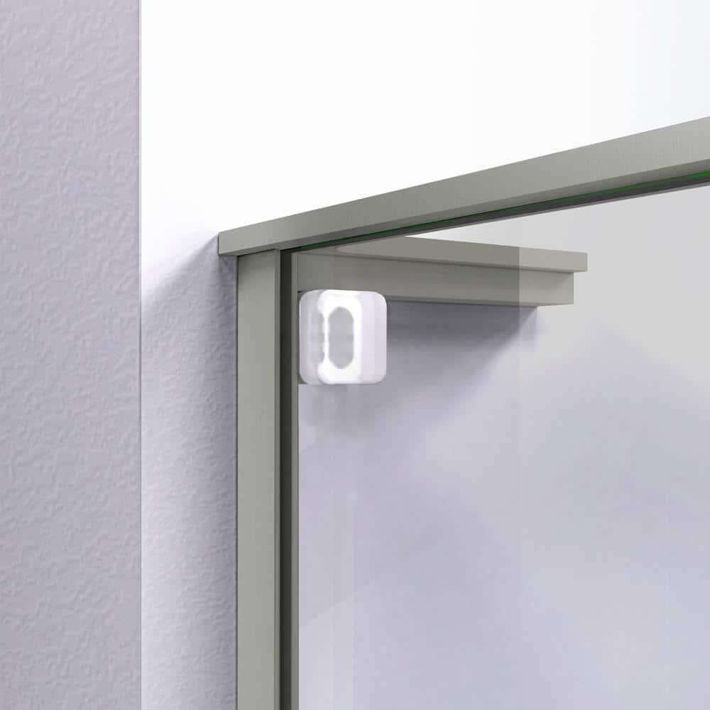Mirage-Z 56'' W x 58" H Single Sliding Frameless Tub Door with ClearMax™ Technology